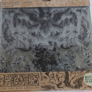 Iron Orchid Designs Stamp Reverie Decorative Wall NIP IOD